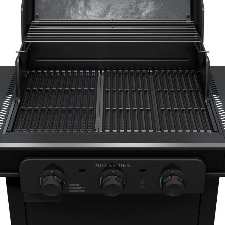 Charbroil Pro Series 3-Burner Black Infrared Propane Gas Grill
