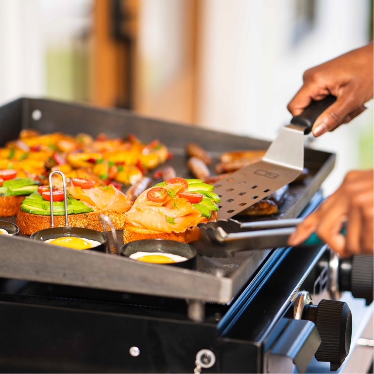 Charbroil 22" Portable Black 2-Burner Gas Griddle
