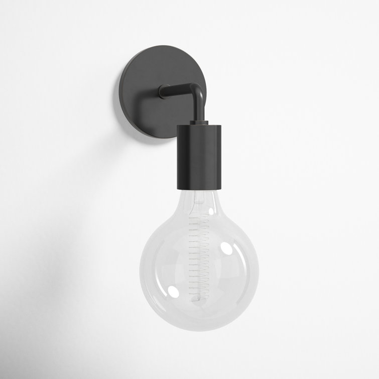 Henry Bronze Dimmable Single Light Metal Sconce