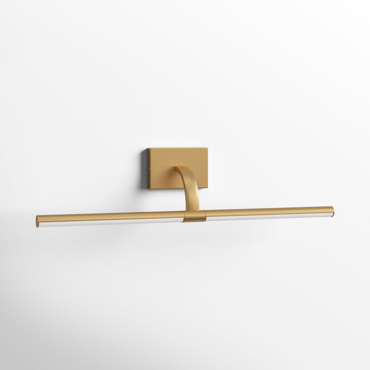 Gold 18" Dimmable LED Wall Sconce