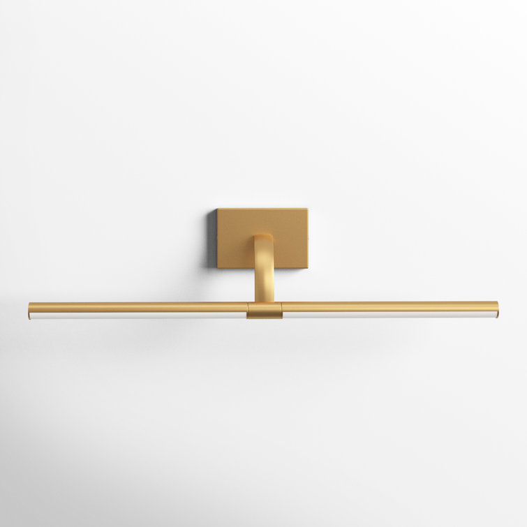 Gold 18" Dimmable LED Wall Sconce