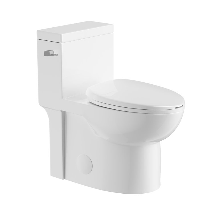 Denbigh Chair Height Elongated White Ceramic Toilet