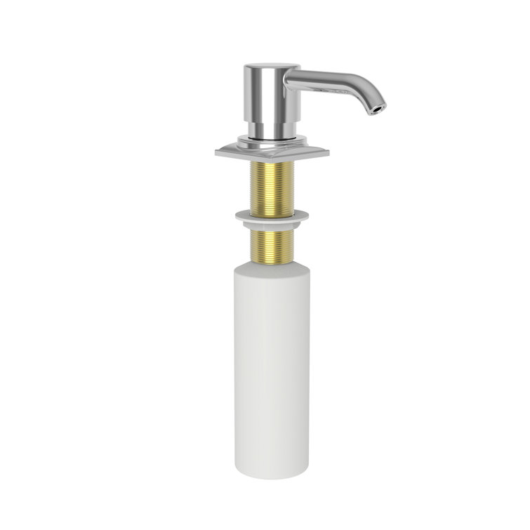 Polished Chrome Industrial Soap and Lotion Dispenser