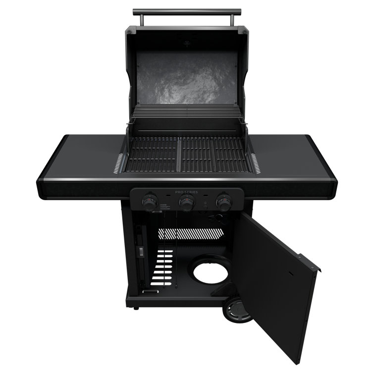 Charbroil Pro Series 3-Burner Black Infrared Propane Gas Grill