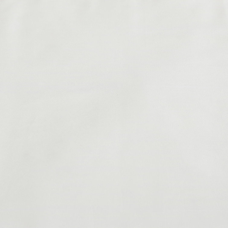 Queen White Cotton Duvet Cover Set with Shams