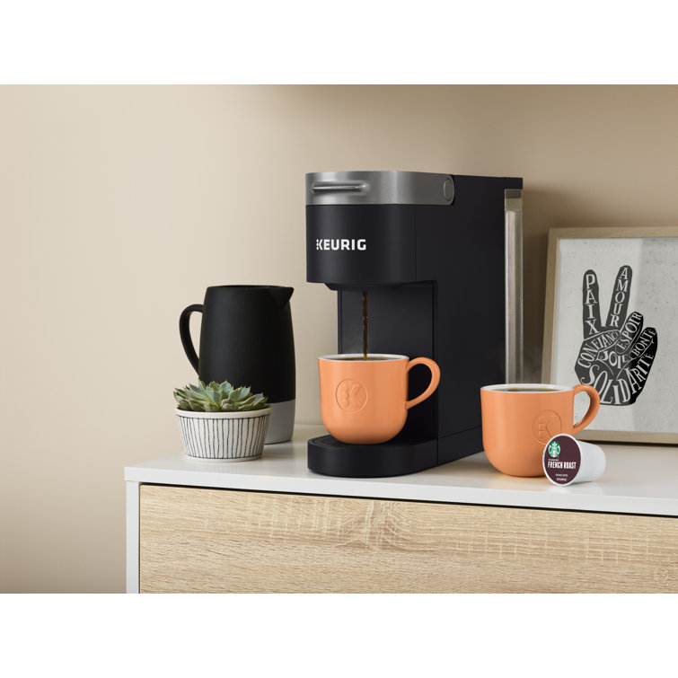 Slim Black Pod Coffee Machine with Auto Shutoff