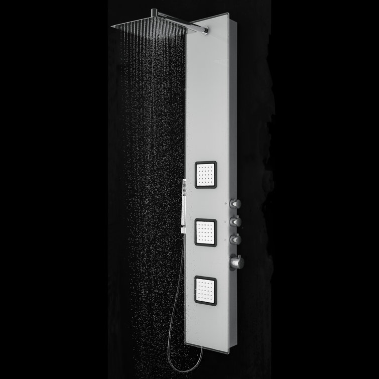 59'' Aluminum Alloy Shower Panel with Adjustable Shower Head