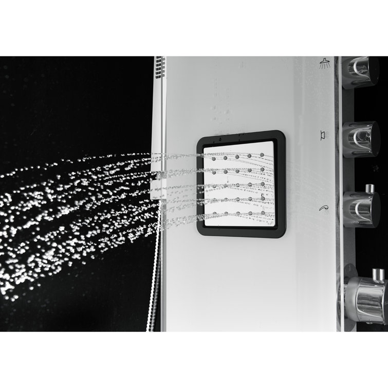 59'' Aluminum Alloy Shower Panel with Adjustable Shower Head