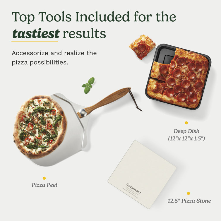 Cuisinart Stainless Steel Indoor Electric Pizza Oven