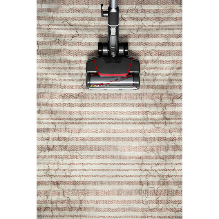 Clean View Slim Corded Stick Vacuum for Pets in Black and Red