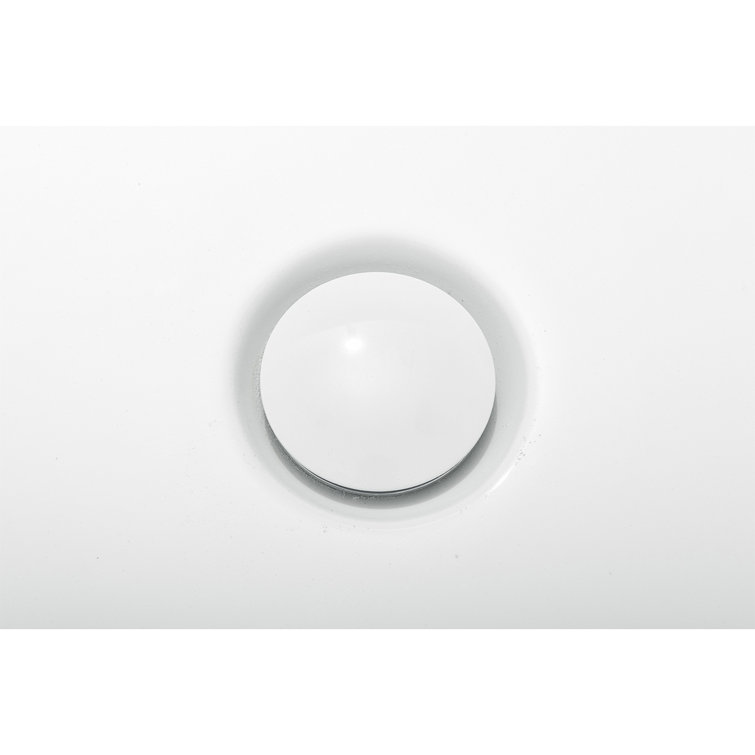 Mina 59.1'' White Acrylic Freestanding Soaking Bathtub