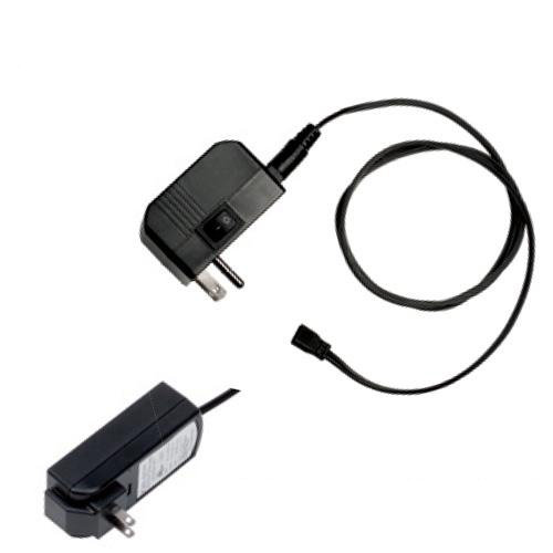 Black 60W Plug-In Electronic Wall Charger with Cord
