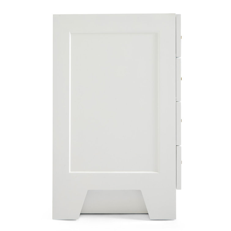 Taylor 48'' White Hardwood Single Bathroom Vanity