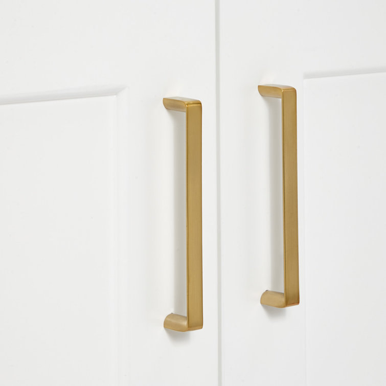 Taylor 60'' White Freestanding Single Vanity with Brass Hardware