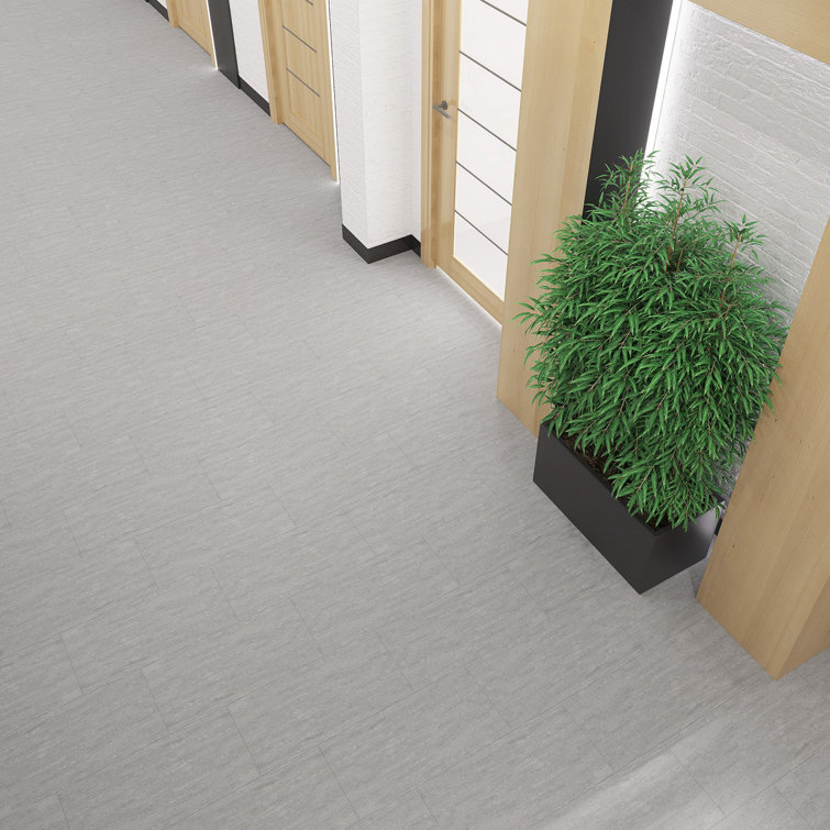 Glacier Gray 12" x 24" Glue Down Luxury Vinyl Tile
