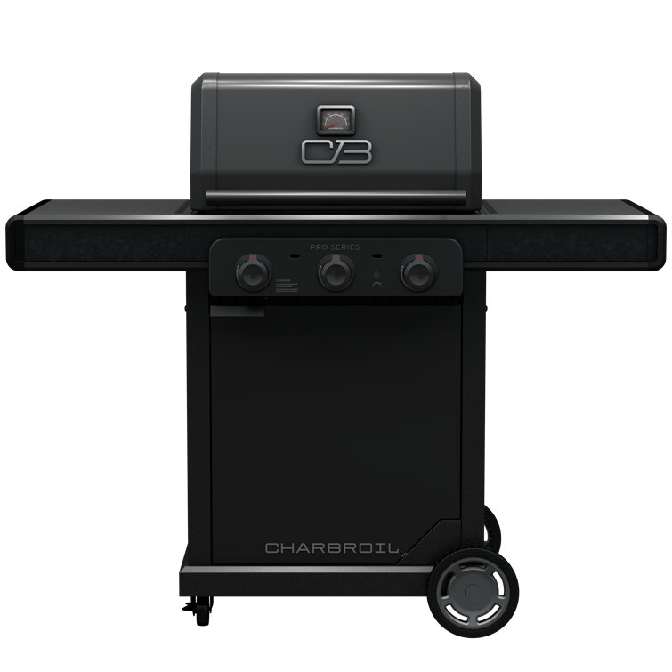 Charbroil Pro Series 3-Burner Black Infrared Propane Gas Grill
