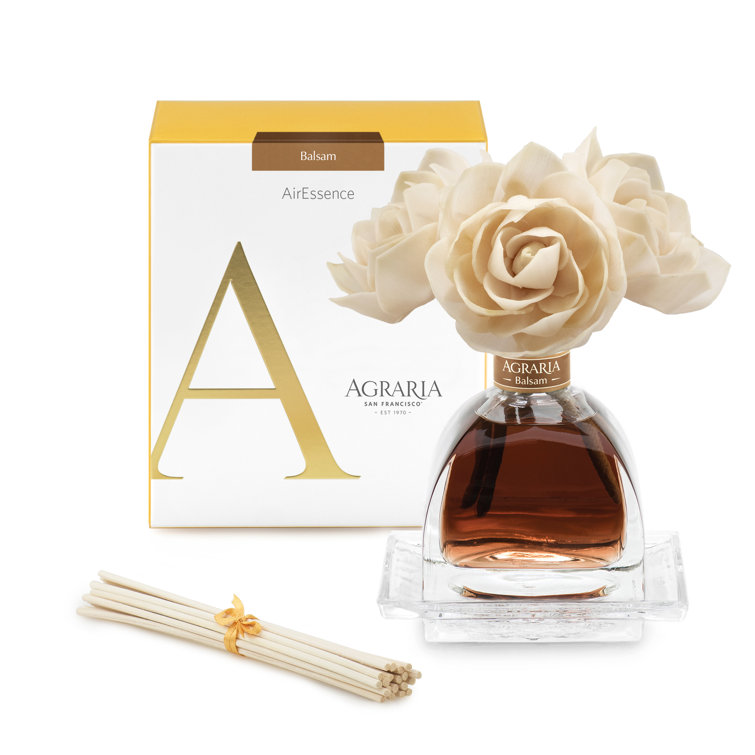 Balsam Bliss 7.4 oz Home Fragrance Diffuser with Sola Flowers