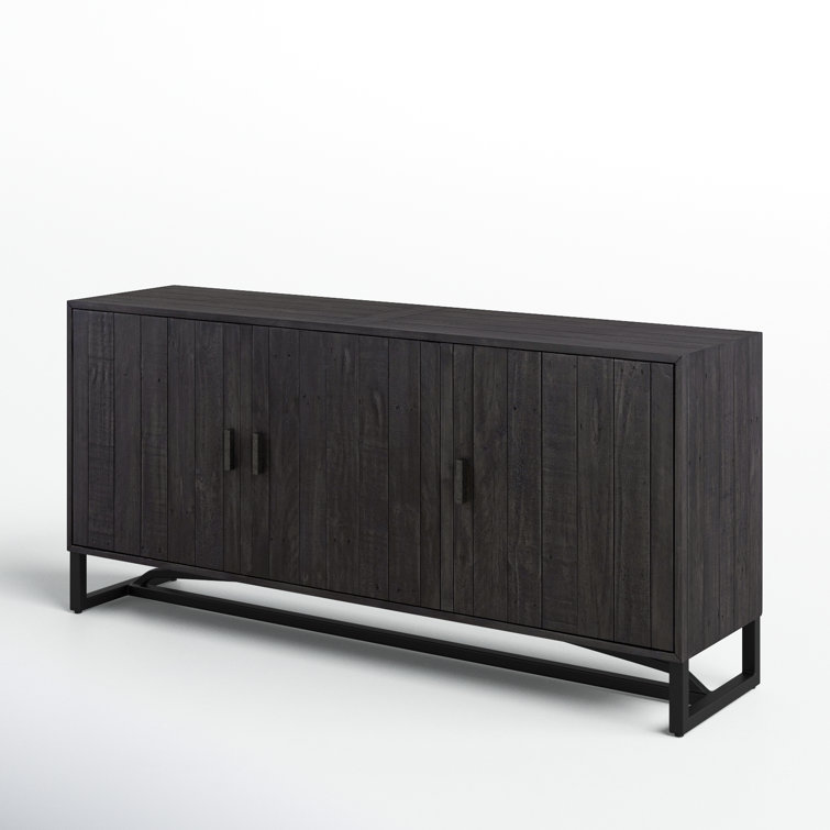 Rothwell 68" Reclaimed Pine Wood Transitional Sideboard