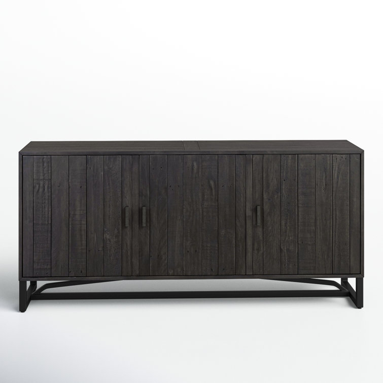 Rothwell 68" Reclaimed Pine Wood Transitional Sideboard