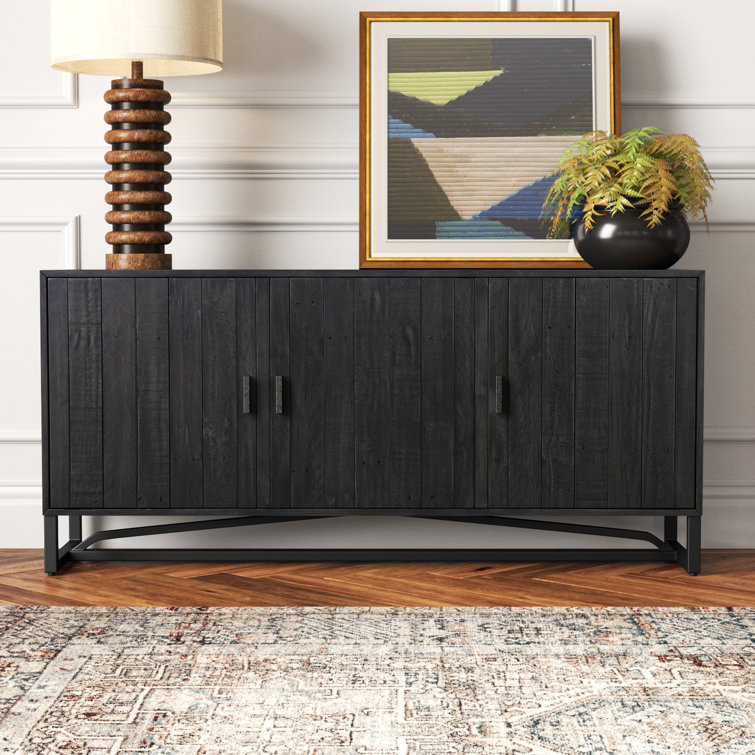 Rothwell 68" Reclaimed Pine Wood Transitional Sideboard