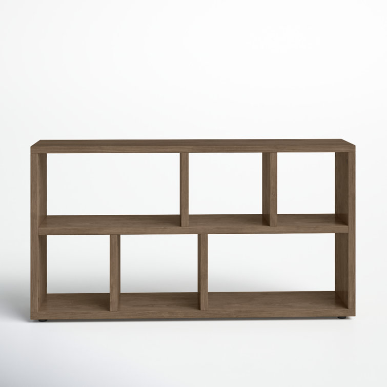 Berlin Refined Walnut Console with White Cubes by Temahome