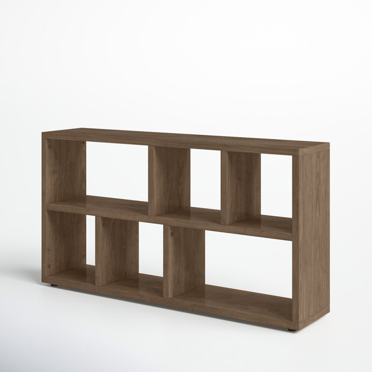 Berlin Refined Walnut Console with White Cubes by Temahome