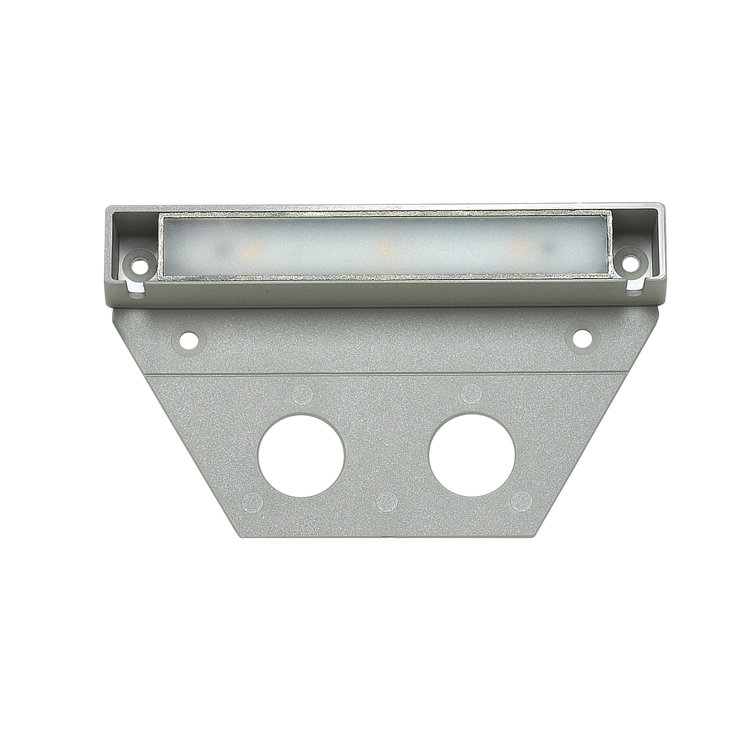 Nuvi Titanium Finish 1.9W LED Landscape Deck Light