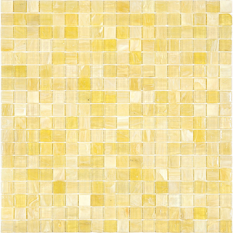 Cream Beige Glass Mosaic Wall and Floor Tile