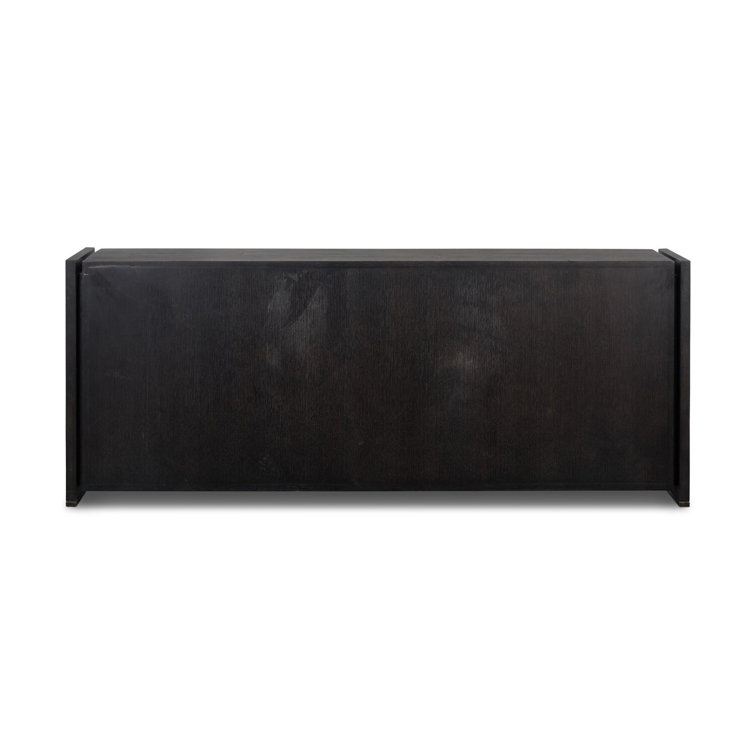 Espresso Double Dresser with Soft Close and Dovetail Drawers