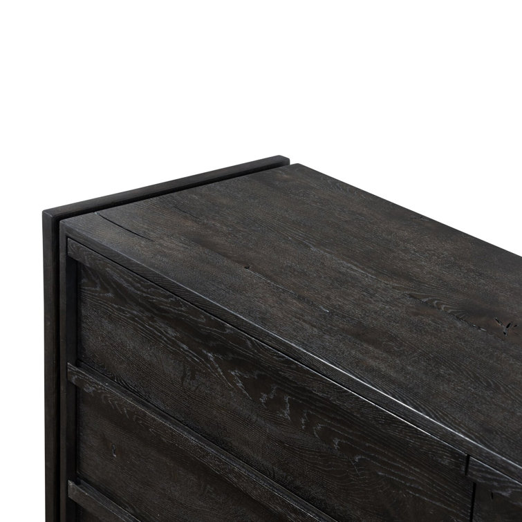 Espresso Double Dresser with Soft Close and Dovetail Drawers