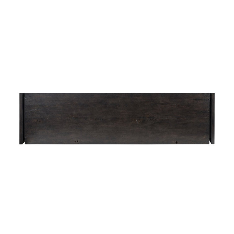 Espresso Double Dresser with Soft Close and Dovetail Drawers