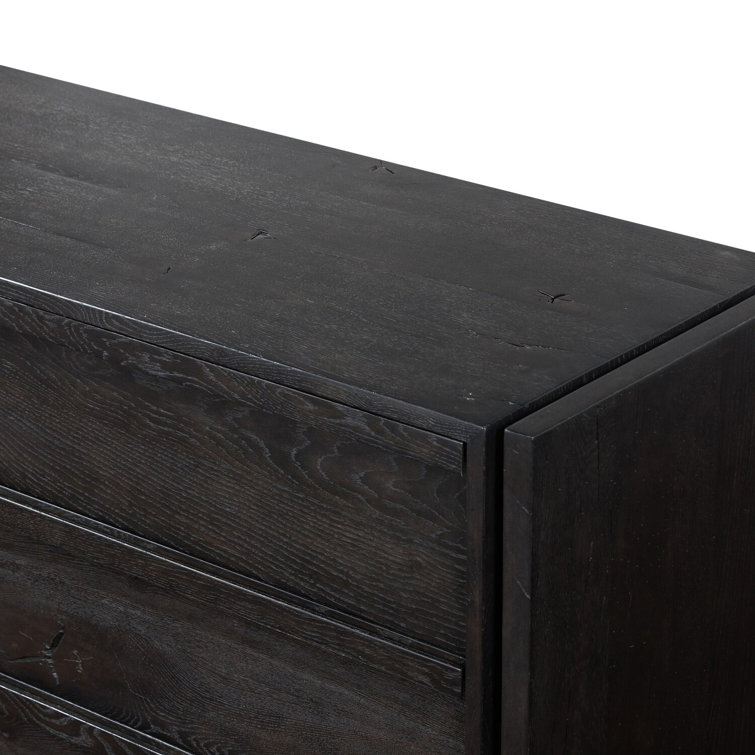 Espresso Double Dresser with Soft Close and Dovetail Drawers