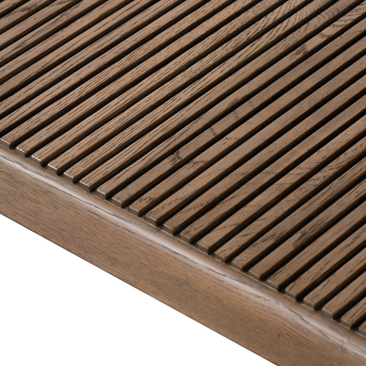 Soren 65" Gray Oak Rectangular Coffee Table with Storage