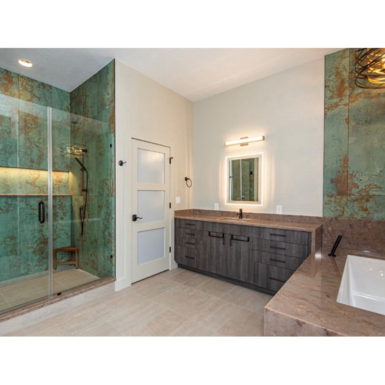 Viridian Green Matte Ceramic Rectangular Wall Tile