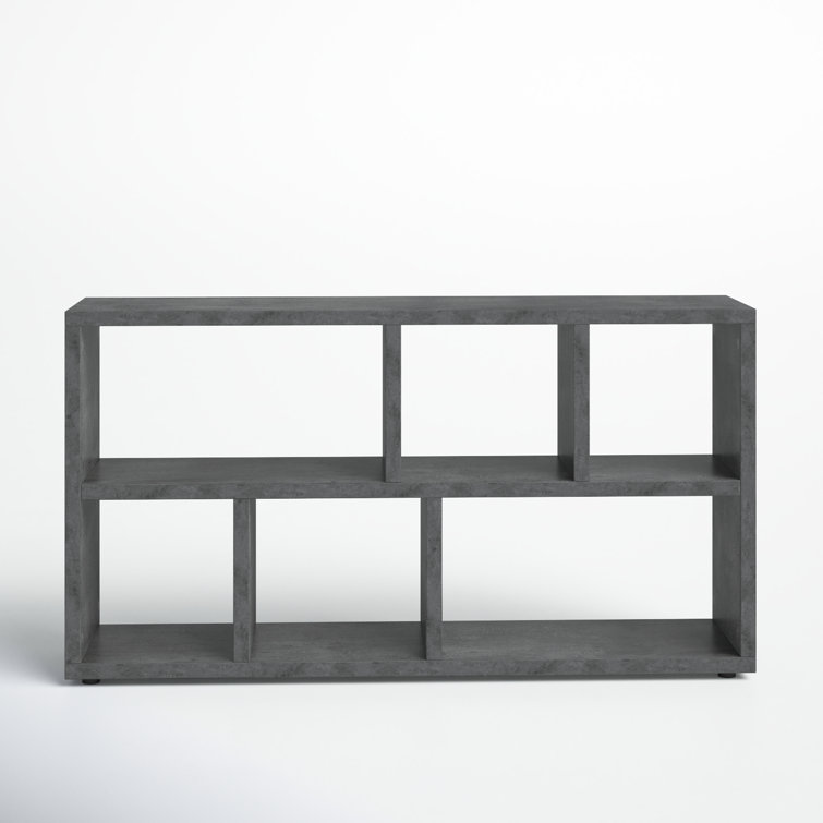 Berlin Console with Concrete Look and White Cubes