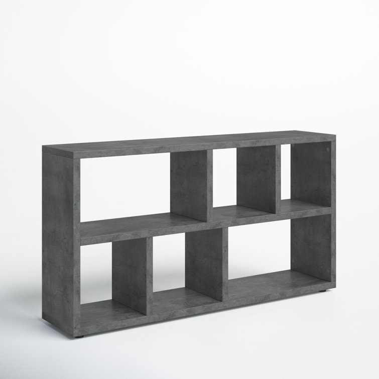 Berlin Console with Concrete Look and White Cubes