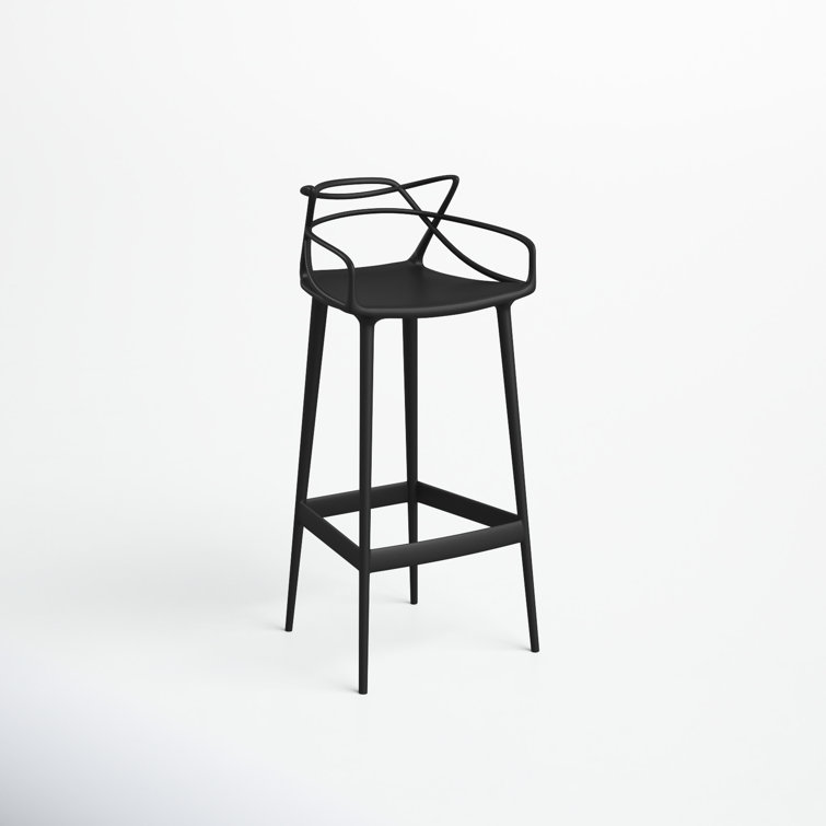 Tribute Hybrid Masters 26" Barstool in Black Acrylic