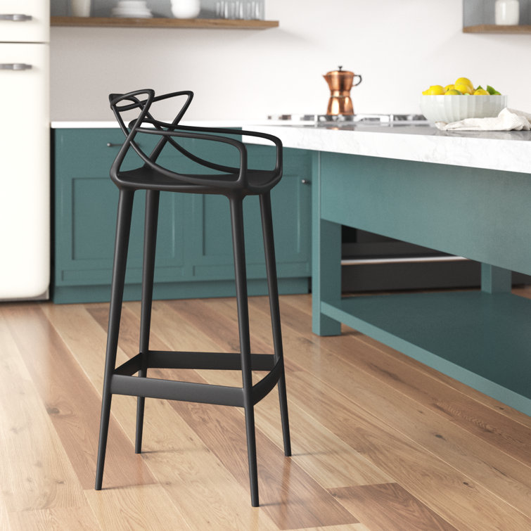 Tribute Hybrid Masters 26" Barstool in Black Acrylic