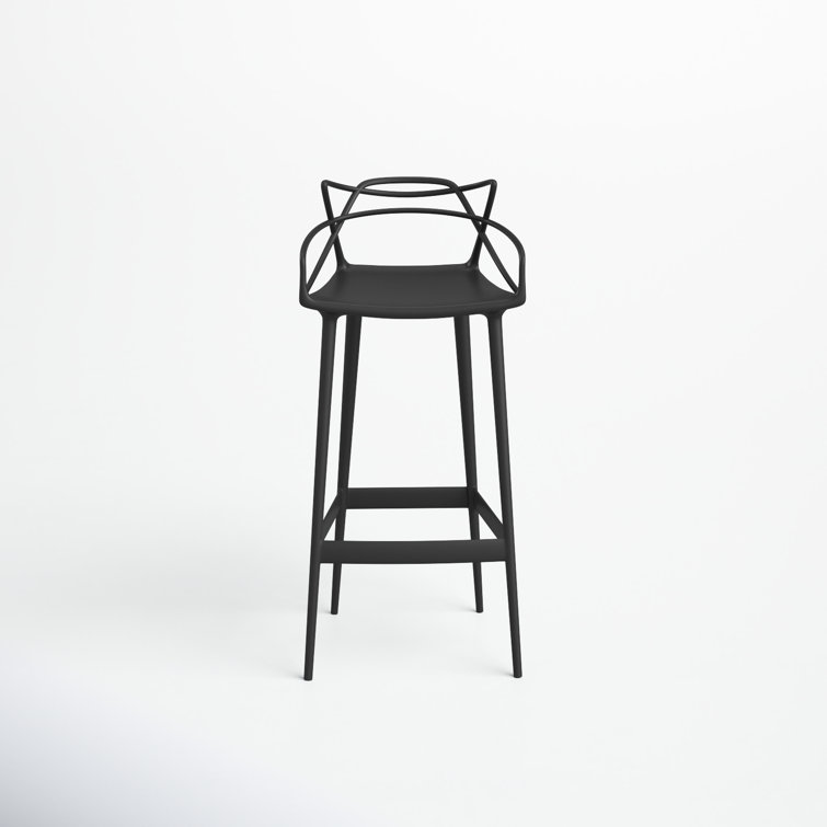 Tribute Hybrid Masters 26" Barstool in Black Acrylic