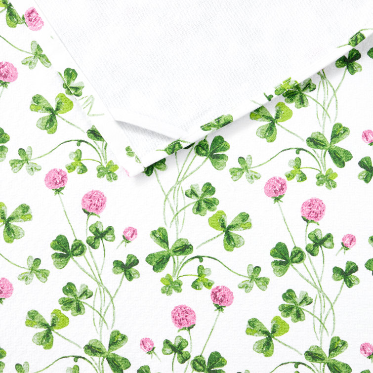 St. Patrick's Day Clover Meadow Cotton Kitchen Towel Set, 3-Pack