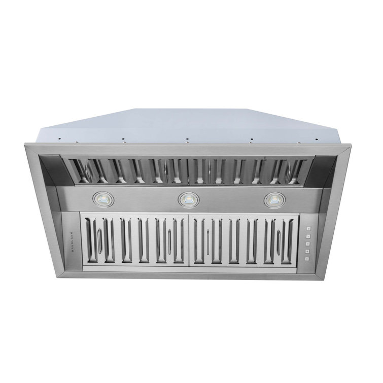 Hauslane 34" Stainless Steel Convertible Insert Range Hood
