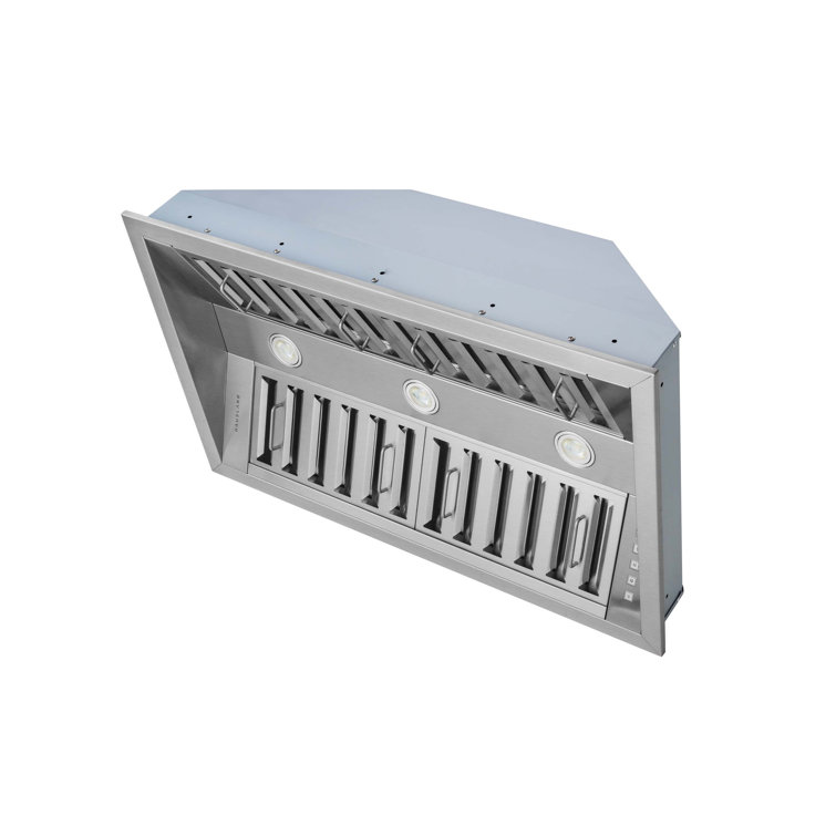 Hauslane 34" Stainless Steel Convertible Insert Range Hood