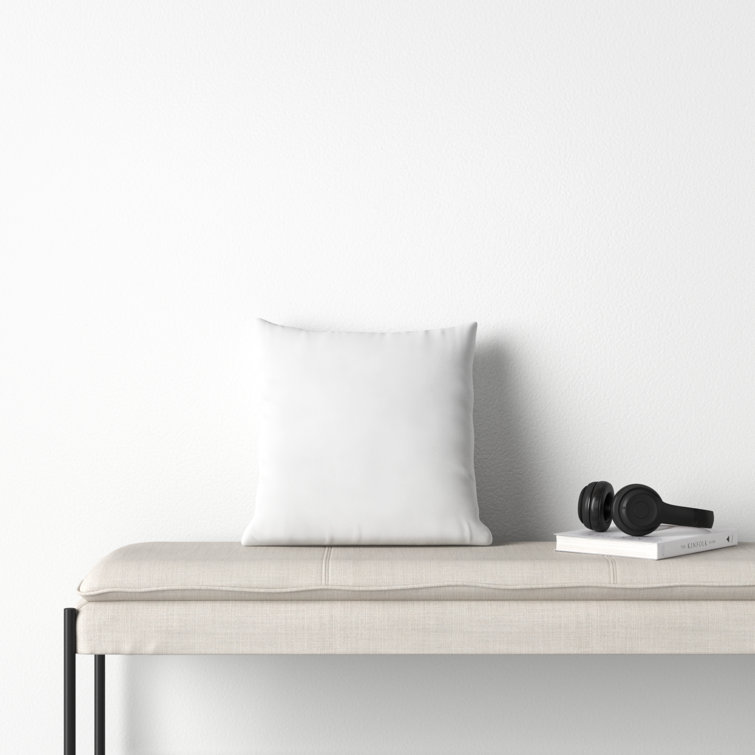 16" x 16" White Down and Feather Pillow Insert