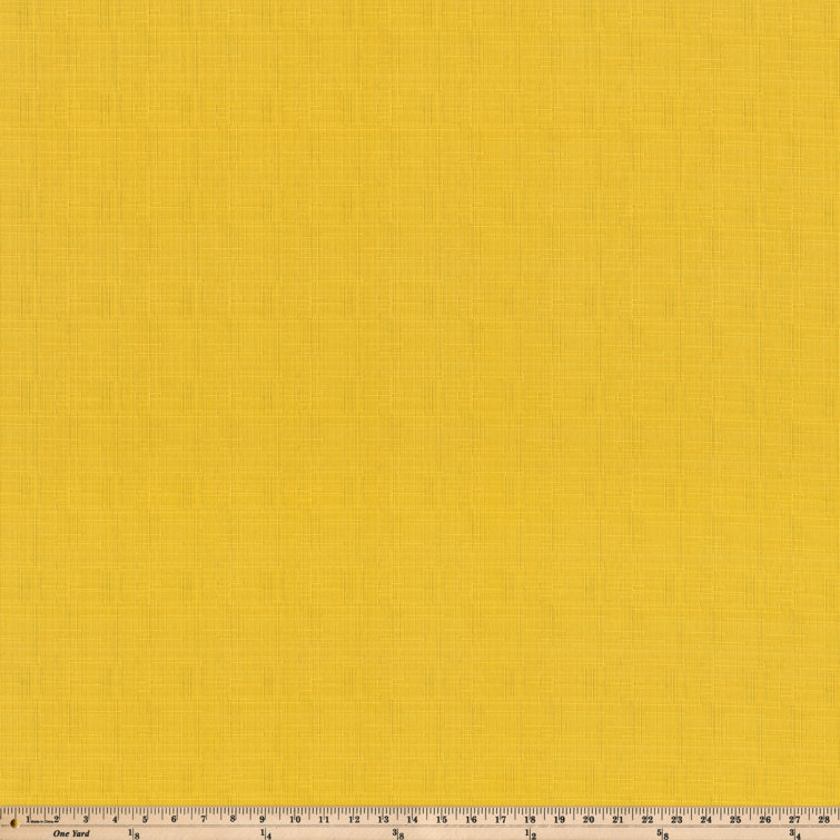 Yellow Rectangular Outdoor Throw Pillow Set
