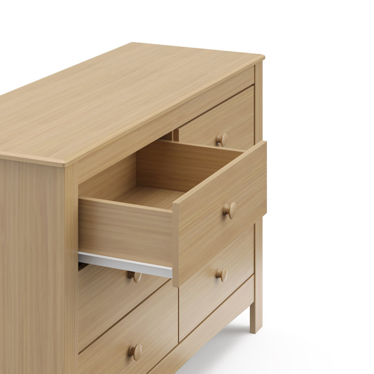 Driftwood 6-Drawer Double Dresser for Nursery
