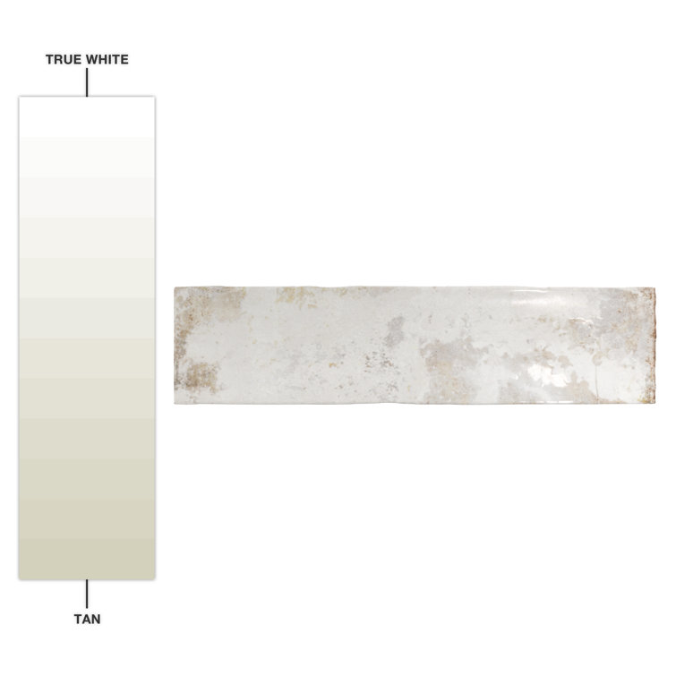 Biarritz Blue 3" x 12" Ceramic Subway Wall Tile