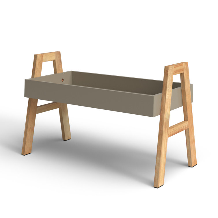 Olive Green Wood Stackable Etagere Bookcase
