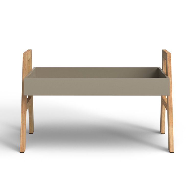 Olive Green Wood Stackable Etagere Bookcase