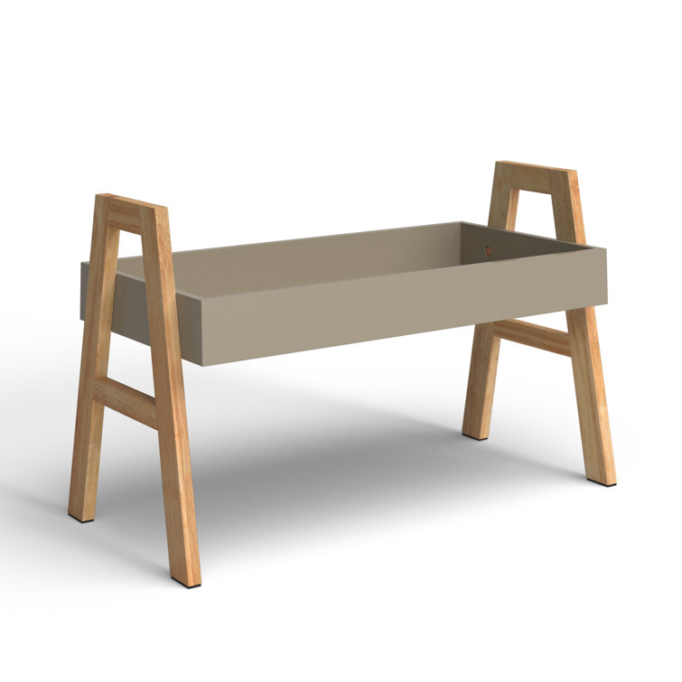 Olive Green Wood Stackable Etagere Bookcase