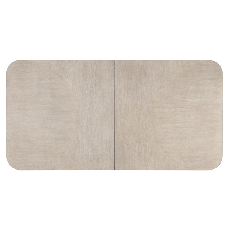 Diamond Finish Extendable Rectangular Oak Dining Table